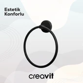 Drop Yuvarlak Havluluk-Siyah thumbnail 3