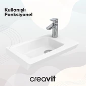 Memory Etajerli Lavabo 45 cm Beyaz thumbnail 5