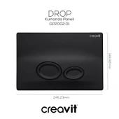Drop Mat Siyah Boyalı Kumanda Paneli thumbnail 1