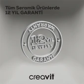 Loop 45cm Masa Üstü Çanak Lavabo Beyaz thumbnail 7