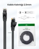 UGREEN CAT6 Flat Ethernet Kablosu, 20 Metre, 50181 thumbnail 8