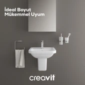 Creavit Key Yarım Ayak Beyaz thumbnail 2
