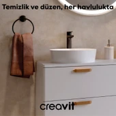 Drop Yuvarlak Havluluk-Siyah thumbnail 2