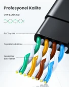 UGREEN CAT6 Flat Ethernet Kablosu, 20 Metre, 50181 thumbnail 4