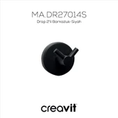 Drop 2'li Bornozluk-Siyah thumbnail 3