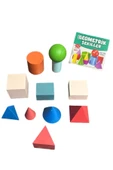 SIFIR312 11 Parça Geometrik Şekiller Eğitici Geometrik Şekiller İlkokul ve Okul Öncesi Eğitici Matematik Seti thumbnail 5