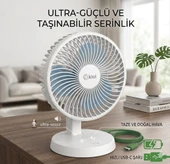 Kiwi Kfan7605 Şarjlı Masaüstü Vantilatör thumbnail 1