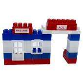 Farbu Oyuncak Lego 40 Parça Hastane Yapı Blokları Seti thumbnail 4