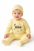 Şapkalı Dino Erkek Bebek Tulum thumbnail 1