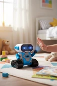Vardem Şarjlı 2.4G Robot Araba Mavi S-023 thumbnail 1