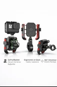 Bisiklet Motorsiklet Scooter ATV 360 Koruma Telefon Tutucu Tutacağı thumbnail 2