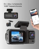 A98 GENİŞ AÇILI ARAÇ KAMERA thumbnail 3