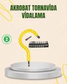 12 Parça Akrobat Vidalama Uç Seti Esnek Dar Alan Kullanım thumbnail 1