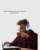 Ergonomik RGB Bluetooth Kulaklık 3D Ses thumbnail 5