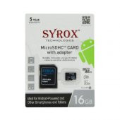 Syrox 16 GB MicroSDHC Class 10 UHS-I Hafıza Kartı + Adaptör thumbnail 1