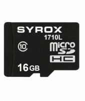 Syrox 16 GB MicroSDHC Class 10 UHS-I Hafıza Kartı + Adaptör thumbnail 3
