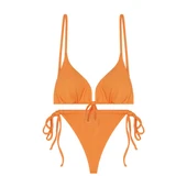 İpli Üçgen Dokulu Bikini  Takımı thumbnail 1