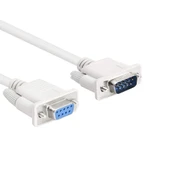 RS232 db9 dişi erkek seri com kablo  9 pin D/E data kablosu 2m thumbnail 1