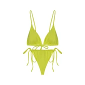 İpli Üçgen Bikini Takımı thumbnail 1