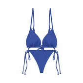 İpli Üçgen Dokulu Bikini  Takımı thumbnail 2