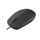 RAPOO N100C OPTİK KABLOLU TYPE-C MOUSE - SİYAH thumbnail 3