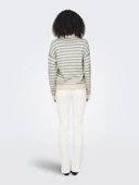 ONLY Bayan Polo Yaka Sweatshirt 15356689 thumbnail 5