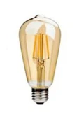 Cata 4 Adet Ct-4350 6w E27 Amber Led Rustik Ampul thumbnail 1