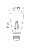 Cata Rustik Led Ampul Ct-4350 2 Li thumbnail 6