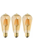 Cata Ct-4350 4w Rustik Led Ampul St64 ( E-27) - 3 Adet thumbnail 1