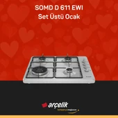 ARÇELİK SOMD D 611EWI Set Üstü Ocak thumbnail 3