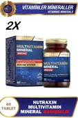Nutraxin Multivitamin Mineral Immune Complex 60 Tablet 2 Adet thumbnail 1