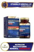 Nutraxin Multivitamin Mineral Immune Complex 60 Tablet 2 Adet thumbnail 3