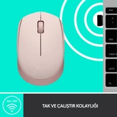 LOGITECH M171 Kablosuz Rose Mouse 910-006865 thumbnail 6