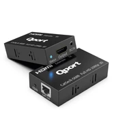 QPORT Q-HEX3 Cat5e/Cat6 60metre HDMI Extender thumbnail 2