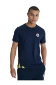 ERKEK TRIBUN ÇUBUKLU DETAYLI TSHIRT thumbnail 1
