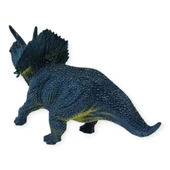 Hayvan Figürleri - Dinazor Figürü  11 cm - Triceratops thumbnail 3