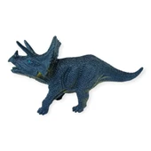 Hayvan Figürleri - Dinazor Figürü  11 cm - Triceratops thumbnail 2