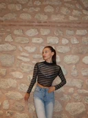 Asimetrik Parıltılı Bluz thumbnail 3
