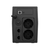 TESCOM 600VA LEO+ LEO600AP MODEM PROTECT LED EKRAN UPS thumbnail 4