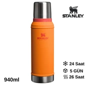 Stanley Klasik Vakumlu Çelik Termos 0,94 Lt Matara thumbnail 5