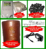 YAKLAŞIRKEN ÇARPAR 2.5 DÖNÜME GÖRE SET 28KW MİSİNALI TELLİ DOMUZ KOVUCU AYI KOVUCU thumbnail 1
