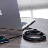 Baseus Cafule PD2.0 100W flash Şarj Usb Type-C Kablo (20V 5A) 2 Metre thumbnail 5