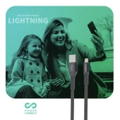Polosmart PBS418 Lightning Şarj ve Data Kablosu Antrasit thumbnail 3
