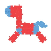 03 640 1001 ÇEŞİT PUZZLE 200 PARÇA thumbnail 1