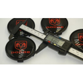 Dodge Jant Göbeği Kapak Seti 68mm thumbnail 6
