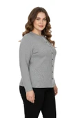 Kadın Yumoş Düğmeli Modelli Bluz BGL-ST05136 thumbnail 6