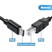 Midi Klavye Usb Type-c Kablosu 1.5 metre thumbnail 5