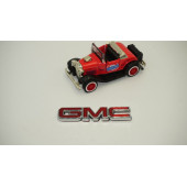 GMC 3M 3D Krom ABS Bagaj Logo Arma thumbnail 2