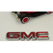 GMC 3M 3D Krom ABS Bagaj Logo Arma thumbnail 5