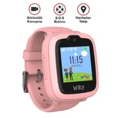 Wiky Watch 4 Plus Pembe Akıllı Çocuk Saati thumbnail 1
